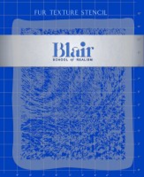 Dru Blair Stencil Fur Textil